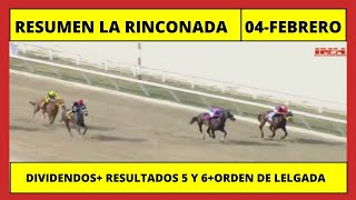 RESUMEN COMPLPETO 👉 LA RINCONADA INH hoy Domingo 4 de Febrero de 2024 [upl. by Yentnuoc818]