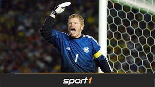 quotDer Titanquot Wie gut war eigentlich Oliver Kahn bei der WM 2002  SPORT1 [upl. by Ailugram]