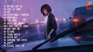 delete my feelings for you 💔 sad songs for broken hearts slowed sad music mix playlist [upl. by Nathalie]