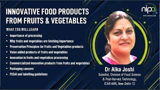 Innovative Food Products From Fruits amp Vegetables [upl. by Margy]