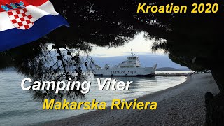 Kroatien Makarska RivieraCamping Viter [upl. by Johanna]