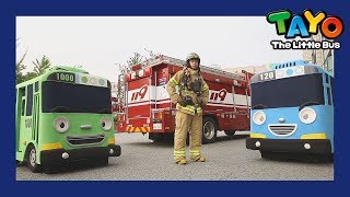 The brave firemen l Danger danger l Tayo in real life 5 l Tayo the Little Bus [upl. by Damita]