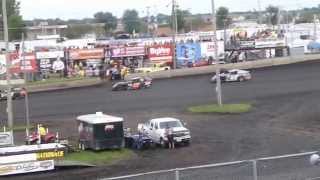 IMCA Super Nationals Sport Mod Feature  090715 [upl. by Schroth]