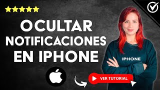 Cómo OCULTAR las NOTIFICACIONES en mi IPHONE Cuando está Bloqueado  🔕 Pon Notificaciones Privadas 🔕 [upl. by Devehcoy]