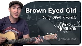 Brown Eyed Girl Guitar Lesson  Van Morrison [upl. by Atiloj]