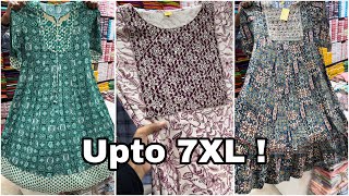 Umbrella Kurtis upto 7XL‼️ Kalanjiyam boutique Mothilal street T Nagar Chennai [upl. by Einwat]