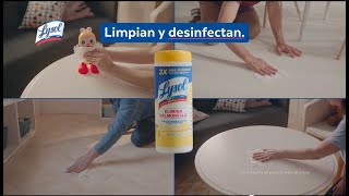 Toallitas Desinfectantes Lysol®️ [upl. by Searby]