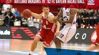 12 Spieltag Artland Dragons vs FC Bayern Basketball 7992 [upl. by Ivory280]