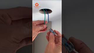 Quick installation method of downlight downlightsportlight electricalelectric [upl. by Lucrece]