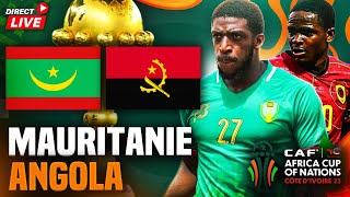 🔴🇲🇷🇦🇴MAURITANIE  ANGOLA🏆GROUPE DE LALGERIE  LES MOURABITOUNES MATCH DE LA QUALIF  can 2024 [upl. by Eiramlatsyrk971]