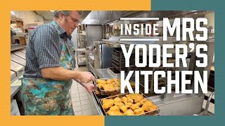 How the Chicken is Made at Mrs Yoders Kitchen in Mount Hope Ohio in the Heart of Amish Country [upl. by Lind]