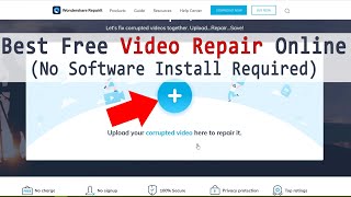 How to Repair Any Damaged Video Online amp FREE [upl. by Nie761]