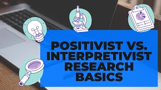 Positivist vs Interpretivist research basics  an intro to research in the social sciences [upl. by Akir]