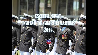 Egreso de oficiales Escuela Naval 2018 [upl. by Nedlog805]