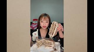 MUKBANG  ASMR  ASMR Eating Ms Qiao NoTalking Eatingsounds asmrsounds 108 [upl. by Alexei942]