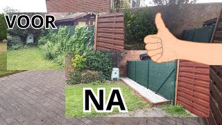 GROTE SCHOONMAAK IN DE TUIN [upl. by Aneehsyt151]