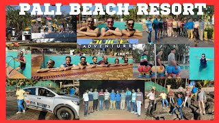 PALI BEACH RESORT BEST PICNIC POINT FOR ONEDAY NEAR MUMBAI ampTHANE GORAI BEACH UTTAN APNABHARAT21 [upl. by Stanislaus]