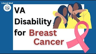 VA Disability for Breast Cancer🎗️ literalmed veterans vadisability [upl. by Yddeg]