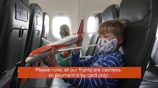 Flying with easyJet  On board [upl. by Llimaj]