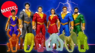 Mattel SHAZAM Movie Power Slingers Action Figure Toy Review [upl. by Ipoillak304]