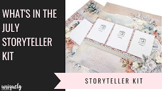 Uniquely Creative July Storyteller Kit [upl. by Collete]