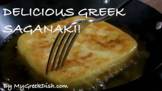 Saganaki recipe – How to make traditional Greek saganaki cheese [upl. by Siramed]