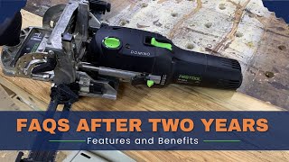 Festool Domino Overview and Demo  2 year Review  Festool Domino DF 500 Tutorial [upl. by Godred]