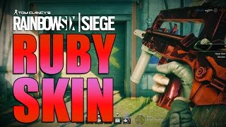 Rainbow Six Siege  In Depth RUBY SKIN [upl. by Duval444]