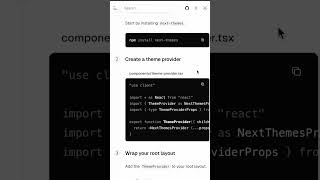 Light amp Dark Mode Nextjs Setup in 5Minutes using Shadcn [upl. by Neeven983]