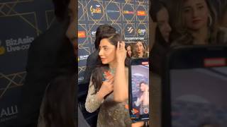 Mahria khan at 19 Hum Awards 2024 amazing look🥰😘at Londontrending shorts music love aimabaig [upl. by Warram]