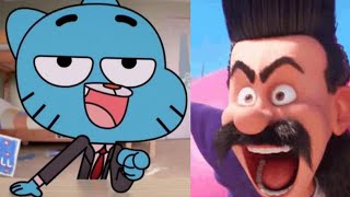 Gumball vs Balthazar Bratt Pelea completa [upl. by Zenitram364]