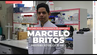 Marcelo Britos Becario AGCID proveniente de Paraguay [upl. by Backer491]