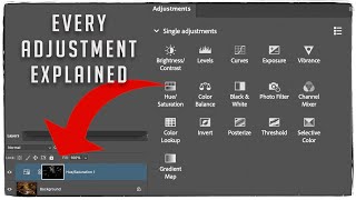 Every Photoshop Adjustment Explained [upl. by Larkins343]