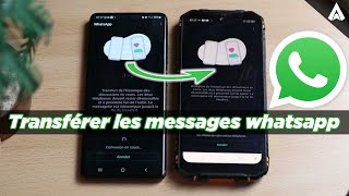 Comment transférer WhatsApp de liPhone vers Samsung en 2024 [upl. by Bonney]