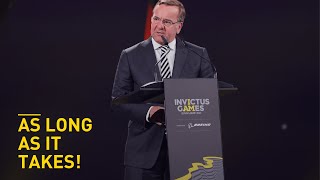 Speech Boris Pistorius Federal Minister of Defence  Invictus Games Düsseldorf 2023 [upl. by Ramirol]