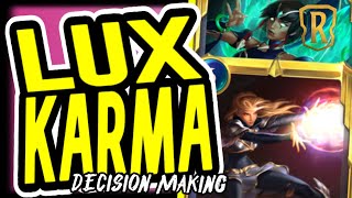 Lux Karma Deck  Legends of Runeterra [upl. by Claudetta488]