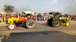 HMT 5911 amp john deere Tractor Tochan competition in Kamana [upl. by Agna]