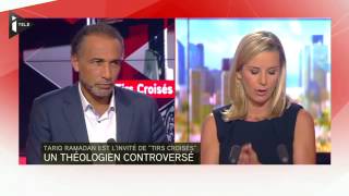 Tariq Ramadan sur iTélé  Egypte islamophobie [upl. by Reifinnej982]