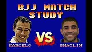 BJJ Match Study Marcelo Garcia vs Vitor Shaolin Ribeiro [upl. by Acima]