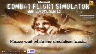 Retro Gaming  Microsoft Combat Flight Simulator [upl. by Rostand]