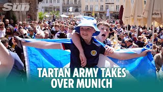 The Tartan Army takes over Munich [upl. by Tiana]