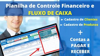 ✅ 2024  2025 Planilha de Controle Financeiro Pessoal Fluxo de Caixa em Excel [upl. by Archibold882]