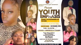 Linden SDA Youth Emphasis Day [upl. by Ennoved189]