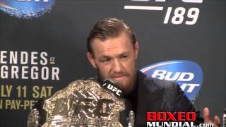 Conor McGregor Destroys Chad Mendez conormcgregor ufc [upl. by Heber]