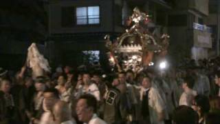 志木市の夏祭り・・・夜の御輿 MIKOSHI [upl. by Aloise12]