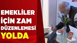 Gözler memur ve emekli maaşına çevrildi Ek zammın 15 Ocaka yetiştirilmesi planlanıyor  A Haber [upl. by Etnoj]