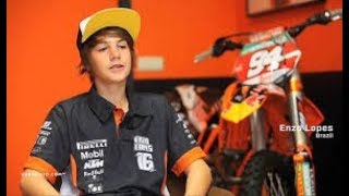 Enzo Lopes de 13 anos é a revelação do motocross no Brasil e no mundo [upl. by Felicdad]