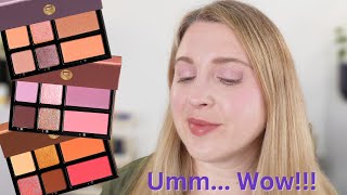 VISEART FLEURETTE PALTTES Bisous Amour and Coeur  Lavender Blush  Swatches amp Comparisons [upl. by Nnitsuj]