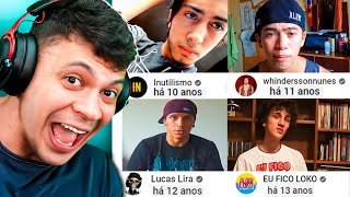 ASSISTINDO O PRIMEIRO VÍDEO DOS YOUTUBERS 😱 [upl. by Nifares]