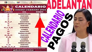 ♥️YA SALIO CALENDARIO PAGOS PENSIÓN BIENESTAR ADULTOS MAYORES 65 COBRA HOY AQUÍ 6000 Y 12000🛑 [upl. by Awhsoj863]